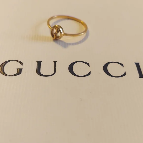Beautiful 1973 Gucci 18kt gold fine ring, exquisite, late 2000's EVC! - Picture 4 of 8